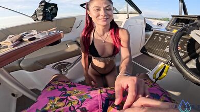 Stranded Jetski Slut Begs For Help, Gets Creampied By Her 'Hero'