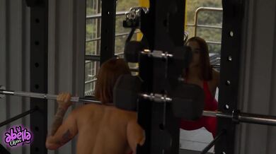 Fucking my GYM trainer at home when my HUSBAND is at work!