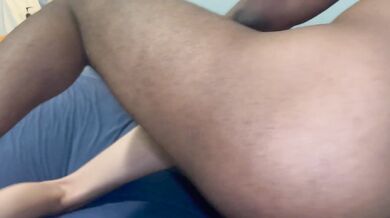 Petite innocent college teen gets her first BBC creampie