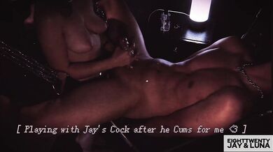 Post Orgasm Torture - Dominant Wife Makes Him Beg For Mercy in 4k - EightTwenty