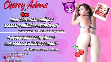 I Cummed and Squirted All Over His Dick! Real Amateur Sex - Brazilian Cherry Adams Squirting