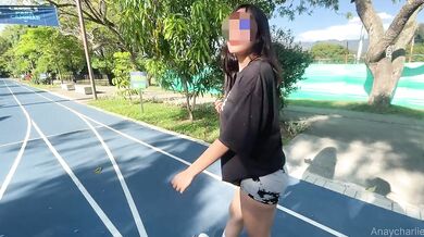 Perfect body girl finishes exercising and I take her to my house ending in creampie and big squirt