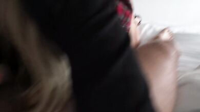SLUTTY BIMBO School Girl with huge ASS and TITS gets FUCKED by Teacher