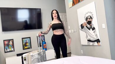 My Hot Step Sister Wants To Get In my Bed Half Naked - Lacey Jane & Teddy Tarantino