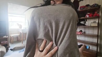 Perfect Tits Dark Haired Teen Babe Gets Cum