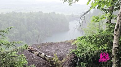 Wife cheats on husband on a bicycle trip. Poland is a beautiful milf, mature