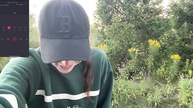 Risky Trail Walk With My Lush! | Public Orgasm | Remote Vibrator