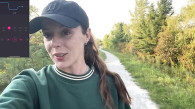 Risky Trail Walk With My Lush! | Public Orgasm | Remote Vibrator