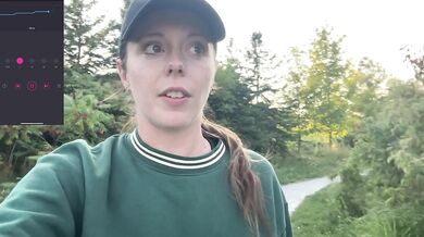 Risky Trail Walk With My Lush! | Public Orgasm | Remote Vibrator