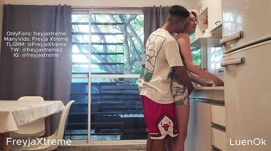 Only by the ass please! Full latin anal fuck - LuenOk vs FreyjaXtreme - Translated