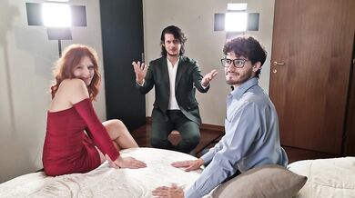 First part: An italian couple makes a CASTING with Fucktotum which ends with threesome(MMF)(DIA ITA)