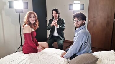 First part: An italian couple makes a CASTING with Fucktotum which ends with threesome(MMF)(DIA ITA)