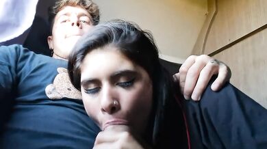 I was traveling with my ex-boyfriend on a bus full of people and this happened...