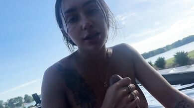 Sisi Rose SNORTS My cum , real public outside pool sex- gorgeous Latina Perfect Tits
