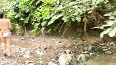 Pinay Girlfriend Kinantut sa Tabing Ilog - Angeline Cruz