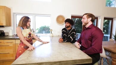 Taboo Thanksgiving Breeding Ceremony - Bisexual Gangbang! Chloe Kreams, Steve Rickz, Aderes Quin