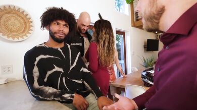 Taboo Thanksgiving Breeding Ceremony - Bisexual Gangbang! Chloe Kreams, Steve Rickz, Aderes Quin