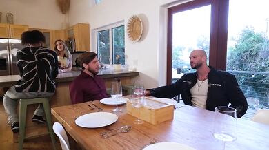 Taboo Thanksgiving Breeding Ceremony - Bisexual Gangbang! Chloe Kreams, Steve Rickz, Aderes Quin