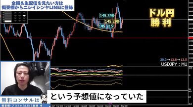エロ動画だと思った？残念、ガチFXトレードです２｜140連勝生配信切抜き（2025年4月4日）