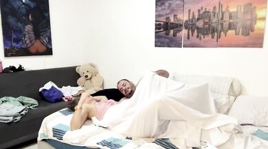 I fuck my stepson's girlfriend while he goes to work.