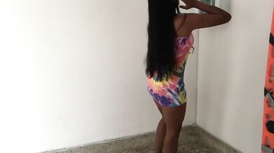 Personal gymnastics before fucking my thick, wet pussy
