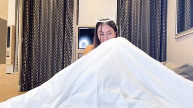 DICK IS KING! Kinky Girlfriend gives SLOPPY Deepthroat POV Blowjob and FootJob ends with Facial Cumshoot
