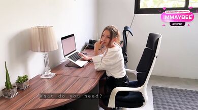 Fucking my stepsister before her job interview. Came three times