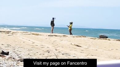 FUCKING SUCKING AT BEACH