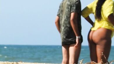 FUCKING SUCKING AT BEACH
