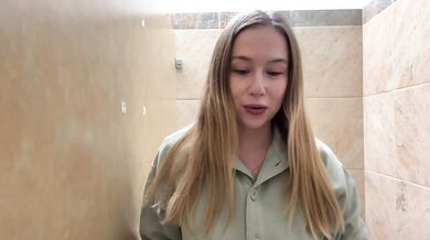 CREAMY DILDO FUCKING IN THE LIBRARY