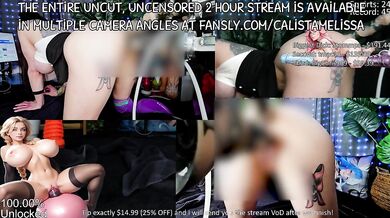 Horse Dildo DP/Extreme Fuck Machine-Fansly Live Stream Preview