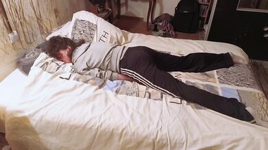 Sweatpants dry Humping