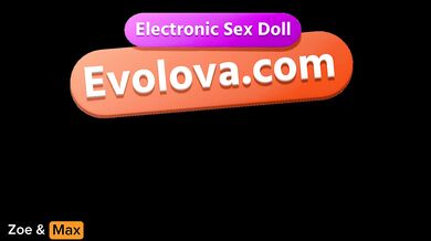 After the company Christmas dinner, Zoe wants to give me a blowjob. feat. Evolova sex doll @Zoe & Max