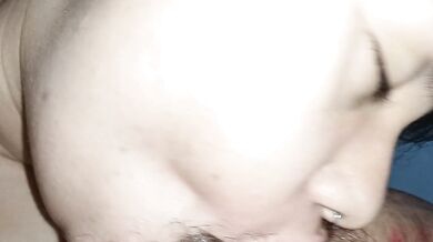Best blowjob ever, she takes it all in her mouth like crazy,balls sucking????‍