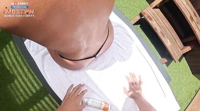 I FUCK my NEXT DOOR NEIGHBOR in my jacuzzi. Immersive POV experience with SHIRLEY MUSK