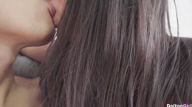 My stepsister is a bad girl and asks for oral sex and deep fucking