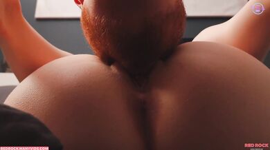 I'm Licking her Anal and She Allowed Cum Inside Her Pussy - RedRock&Reislin Creampie
