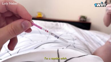What to do if your maid is pregnant after a creampie? Fuck her hard again! - Loly Nebel