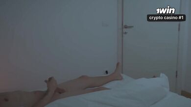 Step Mom Shares Bed with Step Son After Fight - Cums Inside!