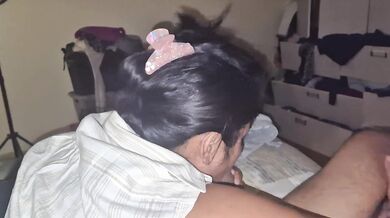 Noche de pasión luego de una fiesta con el Jefe de mi marido, una mamada llena de pasión!