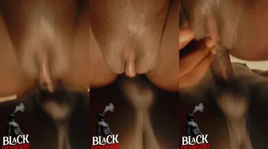 Drilling her ebony cute pussy
