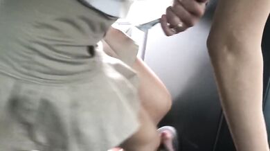 Spanish teen school girl skipping school & suck her friend stepfather dick