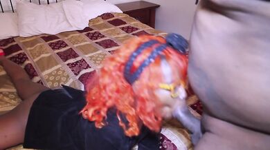 SuperHot Petite Teen shakes her as and then sucks dick