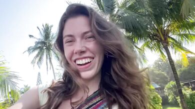 Young Slut Gets Caught Sneaking Away From Family Vacation To Masturbate in Public in Costa Rica