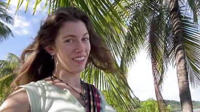Young Slut Gets Caught Sneaking Away From Family Vacation To Masturbate in Public in Costa Rica