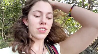 Young Slut Gets Caught Sneaking Away From Family Vacation To Masturbate in Public in Costa Rica