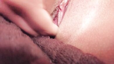 College girl masturbates in close-up until she has an orgasm