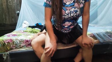 STEPMOTHER FUCKS IN HER BEST STYLE WITH MAN FROM THE RANCH. REAL FREE SEX
