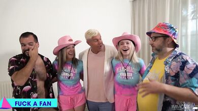 Teddy Takes the Plunge into Rebel & Lana's Asses & Pussies!
