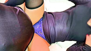 Fucking my Stepsister on missionary and doggystyle with Cum inside pussy at the end.